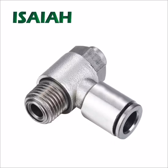 Válvula de controle de fluxo de ar tipo CKD com rosca fêmea M5 usada na indústria de baterias de lítio