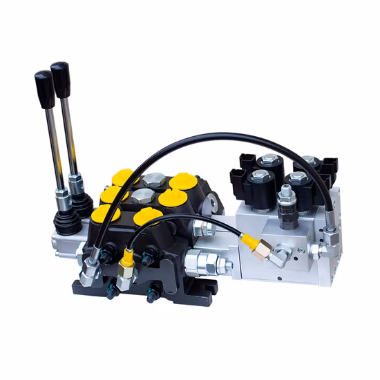 100lpm Electro-Hydraulic Control Distributor Valve 350bar